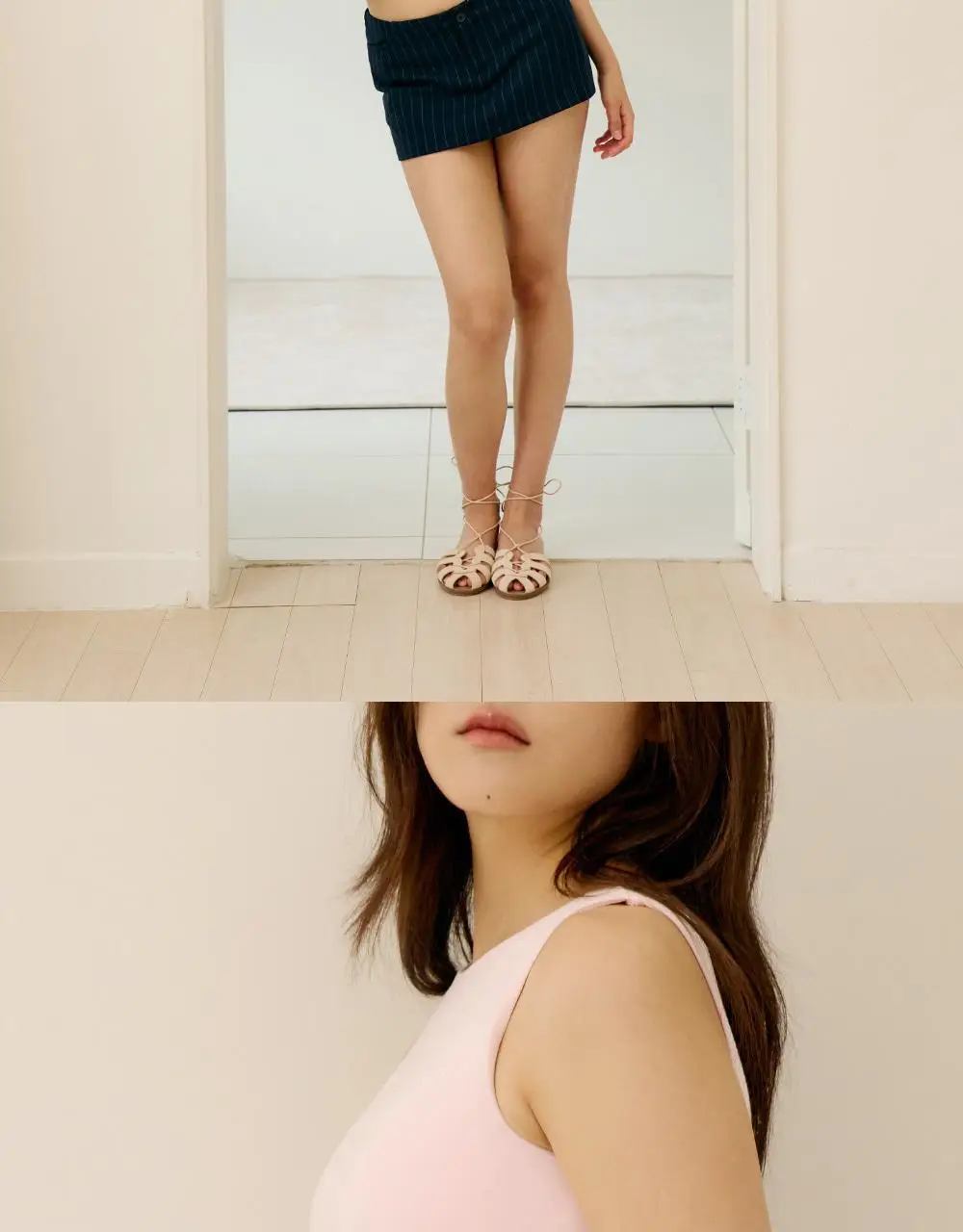 [류혜영 PICK] 마른파이브 날마다 브라탑 보트넥 슬릿 5colors (M~XL) 상세페이지 4